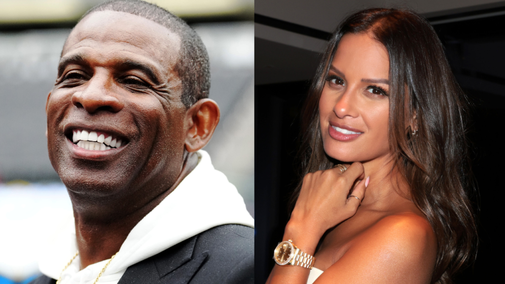 Deion Sanders and Rocsi Diaz