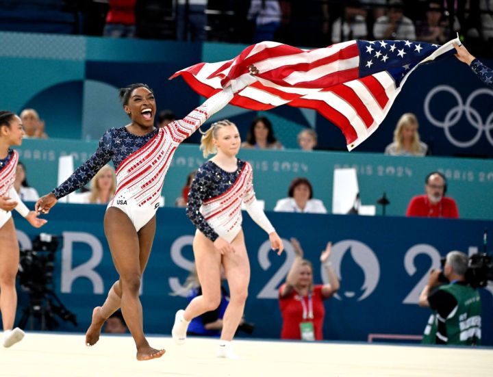Simone Biles (2024): Most decorated gymnast ever, with 37 World and Olympic medals.