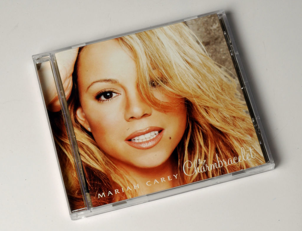 Compact Disc cover of Mariah Carey. 27 December 2002