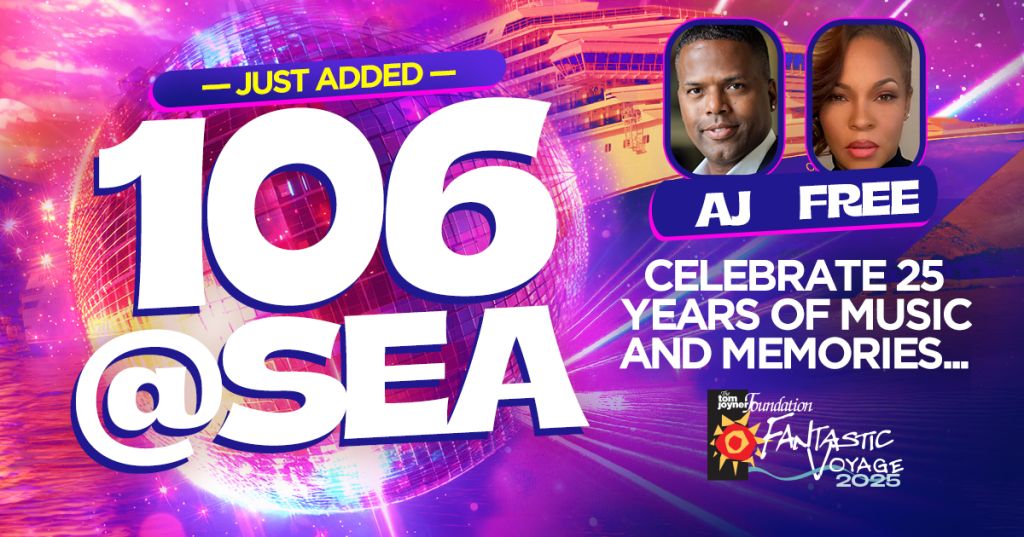 The Tom Joyner Fantastic Voyage 2025 AJ and Free