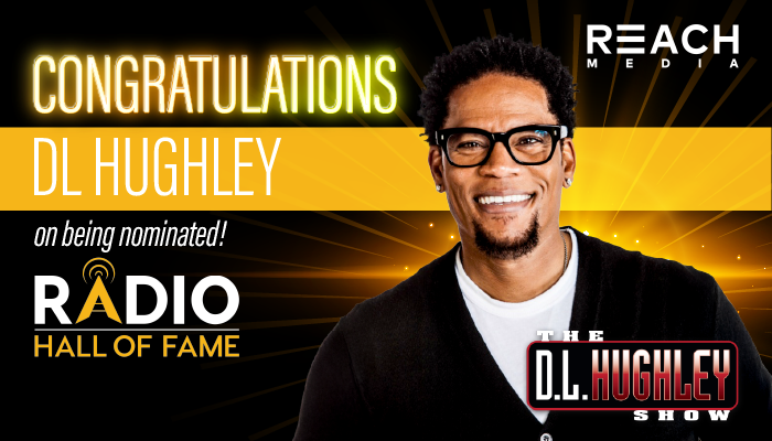 DL Hughley Show Radio Hall of Fame Graphic 2025