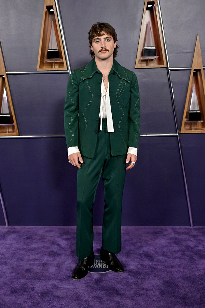 Benson Boone at the 2025 American Music Awards